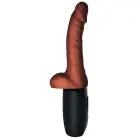 King Cock vibrators ar kustību – 19 cm (7.5″) – brūns — Foto 4