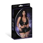 Magic Silk Seraphina комплект из жилета, юбки и стрингов – чёрный – 2XL — Фото 1