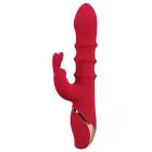 You2Toys кролик-вибратор с 3 движущимися кольцами – 24 см (9.3″) – розовый — Фото 2
