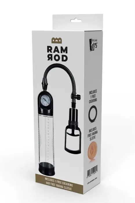 RAMROD DELUXE ВАКУУМНАЯ ПОМПА И МАСТУРБАТОР