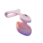 Dame Fin 2.0 Quartz Finger Vibrator – Pink — Photo 1