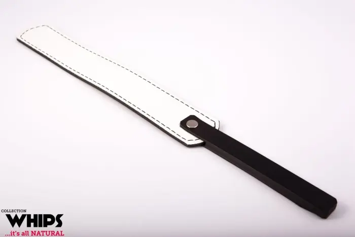WHIPS naturaalsest nahast peksupael – valge
