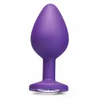 b-Vibe Jeweled Butties Bundle – 3-piece silicone anal plug set with jewel base — Photo 5
