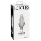 Icicles № 26 стеклянный дилдо – 11 см (4.3″) – Прозрачный Фото num