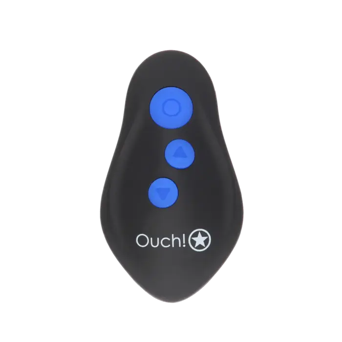 E-stim vibrējošs anālais spraudnis – melns Foto 5