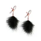 Bound regulējamas krūšu galu skavas – melnas Foto 1