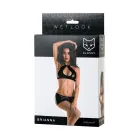 Wetlook Shiny Set BRIANNA – Black – XL Photo