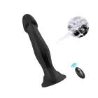 Optimus Black dildo – 18.5 cm – Melns Foto 6