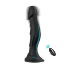 Optimus Black dildo – 18.5 cm – Melns Foto 1