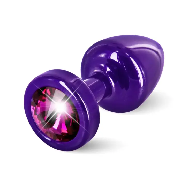 Diogol Anni Round analinis kištukas – 25 mm – Violetinis