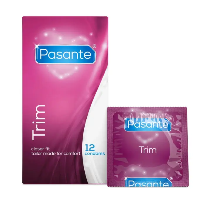 Pasante Trim Condoms – 12 pcs