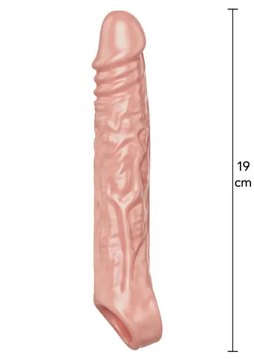 TOYJOY Get Real насадка на член – 19 cm – телесный