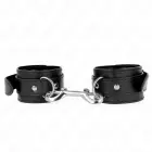 Kink kunstnahast reguleeritavad randme köidikud – mustad – 17-28 cm — Foto 1