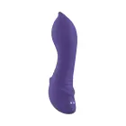 Teazers Curling Mini Vibrator – 17.4 cm (6.85″) – Midnight Violet Photo