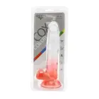 Kiotos Cox Colorful Dildo – 20 cm (8″) – Clear/Red — Photo 8