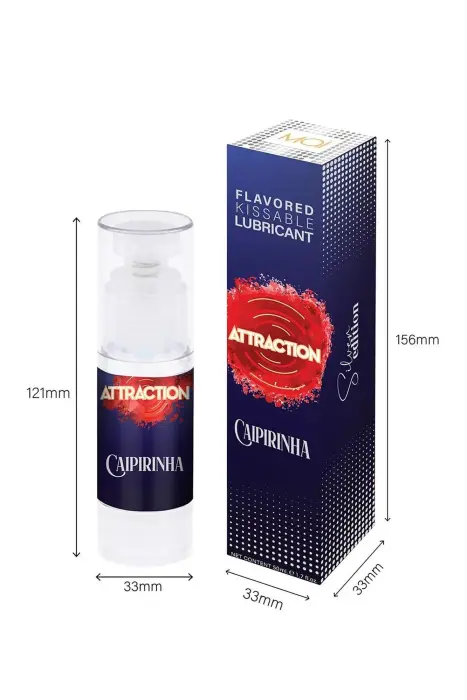 MAI Attraction Caipirinha lubrikants ar garšu – 50 ml Foto 5