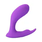 PRETTY LOVE Idabelle valkājams vibrators ar diviem motoriem un pulsa viļņiem – 18 cm (7″) – violets Foto 5