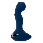 ZERO TOLERANCE BLUE OASIS вибрирующий силиконовый анальный плаг – 12.3 см (4.8″) – Синий — Фото 2