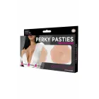 Peekaboos Perky Pasties – силиконовые накладки для сосков – телесный – 6,4 см — Фото 1