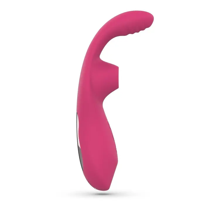 CRUSHIOUS Cyrano Clitoral Air Pulse & Vibrating Stimulator – Pink Photo
