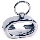 Metal Hard – oval steel ball ring with adjustable screws and O-ring – 44 mm — Photo 1