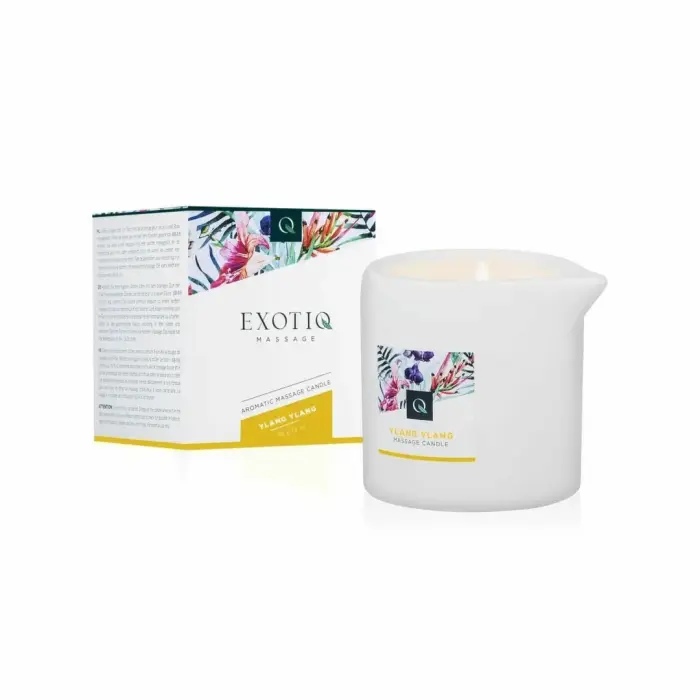 Exotiq Massage Candle Ylang Ylang 60g - Aromatic Relaxation Oil