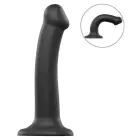 Semi-Realistic Dildo – 18 cm – Black Photo
