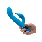 Jaudīgs G-punkta vibrators ar pērlītēm – zils — Foto 6