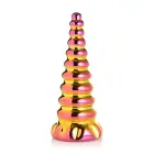 Twilight varavīksnes krāsu stikla dildo – 16 cm (6.3″) — Foto 7
