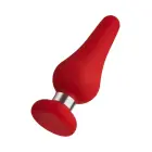 FORTO F-21 Tear Drop Intimate Plug – L – Red — Photo 3