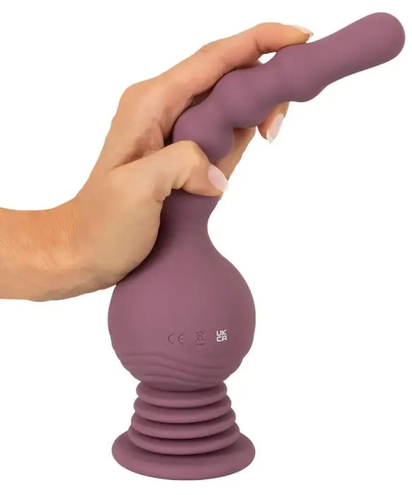 Turbo Shaker Anal Lover dildo – 27.7 cm – Melns Foto 8