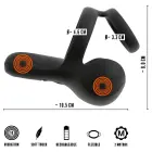 Rebel массажер для яичек со стимулятором промежности – 10.5 cm — Фото 10