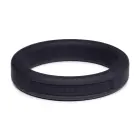 Silicone Hefty Ring Classic – Cock Ring – 4.4 cm (1.75″) – Black — Photo 2