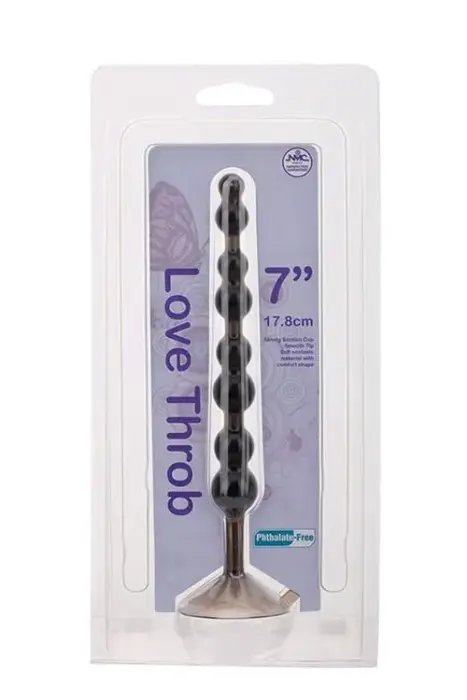 LOVE THROB Anal Plug – Black