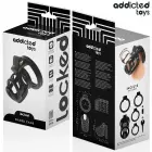 Addicted Toys Locked Gilden Cage силиконовая интимная система – 8.5 cm (M размер) — Фото 6