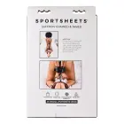 Sportsheets Saffron Chained & Tamed köidikute komplekt – reguleeritav punane-must — Foto 4