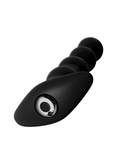 Rechargeable Anal Beads – Black Photo