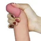 The Ultra Soft Dude vibrējošs dildo – 20 cm (8.8″) – miesas krāsā — Foto 8