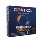 Control Finissimo Ultra-Thin Ergonomic Latex Condoms – 3 pcs. — Photo 1
