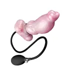 Kiotos Monstar Dildo Beast 93 - Piepūšams rozā un balts Foto 2