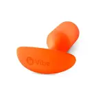 b-Vibe Snug Plug 3 raskusega anaaltapp – 12.7 cm – oranž — Foto 3