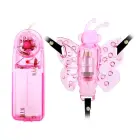 BAILE stimulējošs tauriņa vibrators – rozā Foto 2