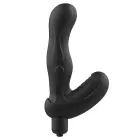 Addicted Toys P-Spot – vibrējošs silikona prostatas stimulators – melns – 8 cm — Foto 2