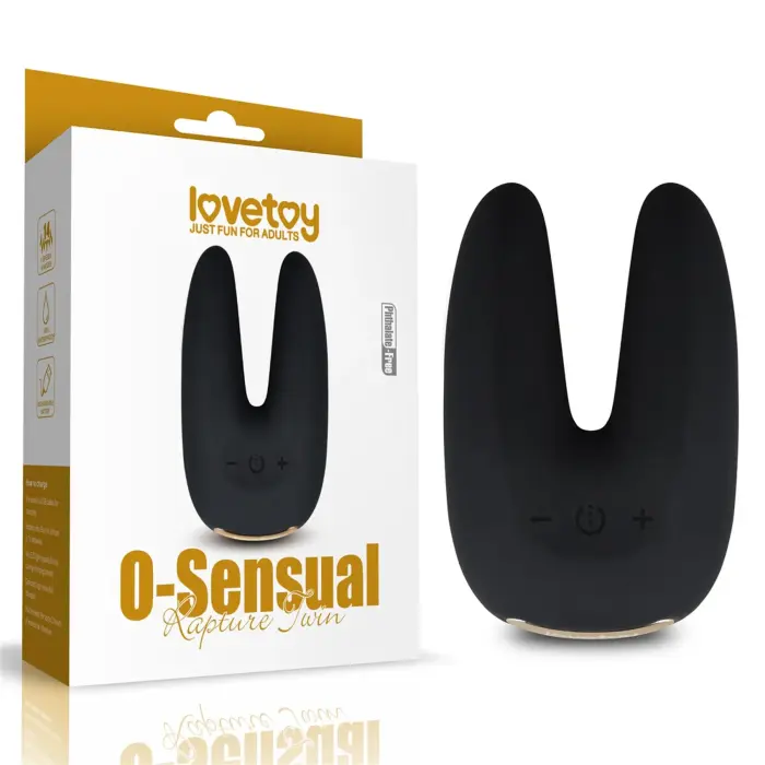 O-Sensual Rapture Twin vibraator – roosa