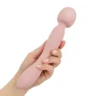 Good Vibes Only Simi dubultais wand vibrators – 24.4 cm (9.6″) – rozā — Foto 11