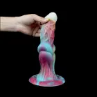 Kiotos Monstar Dildo Beast 71 tamsoje šviečiantis dildo – 20.5 cm (8″) – spalvotas — Nuotrauka 2