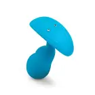 B-Vibe Prostate-Stimulating SnugPlug Anal Plug – S – Blue — Photo 6