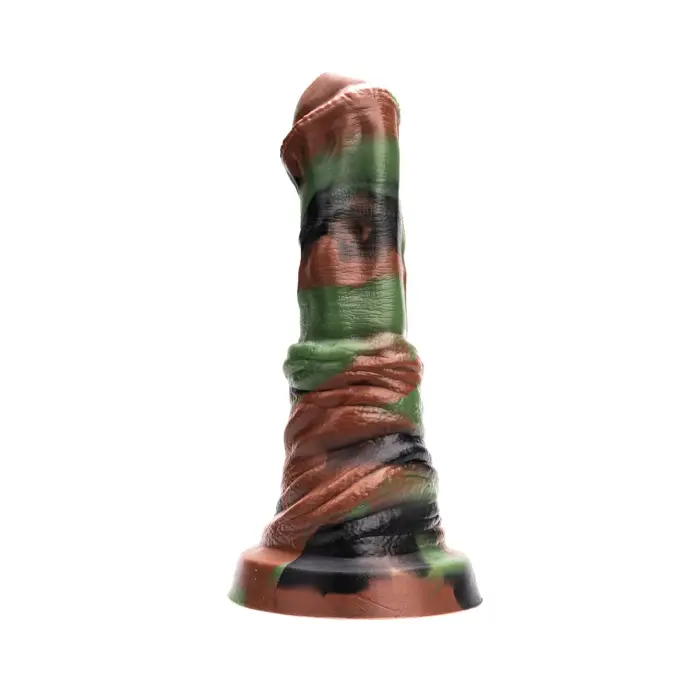 Kiotos Revolt Green Army 02 Large – силиконовый дилдо – 25,5 см