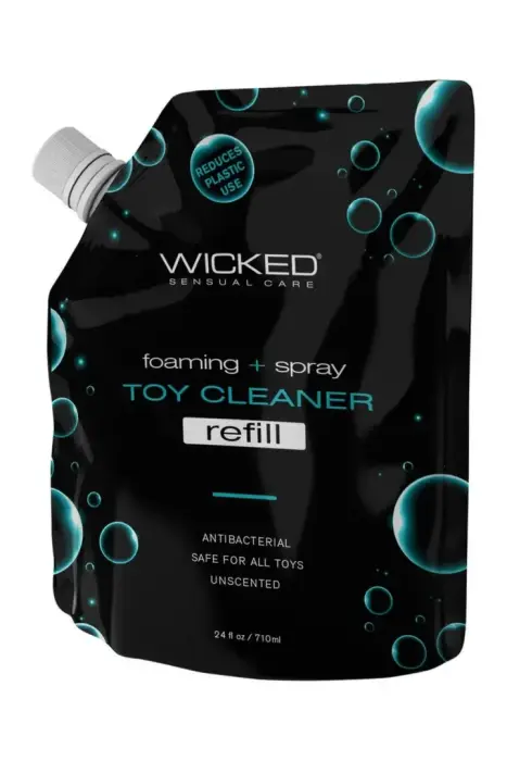 Wicked Foaming Toy Cleaner Refill – antibakteriāla vegāniska formula – 710ml