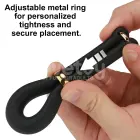 Pinnacle Pro Anyfit – silicone stretcher ring – movable metal ring — Photo 13